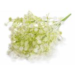 Casa si Gradina - Decoratiuni - Obiecte decorative - Plante artificiale - Set 3 buchete flori artificiale albe verzi 36 cm - Infinity.ro