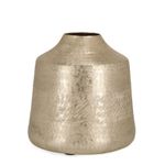 Casa si Gradina - Decoratiuni - Obiecte decorative - Vaze si boluri decorative - Vaza flori aluminiu auriu Svas 22.5x21 cm - Infinity.ro
