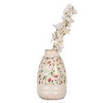 Casa si Gradina - Decoratiuni - Obiecte decorative - Vaze si boluri decorative - Vaza flori ceramica multicolora Capsuni 17x27 cm - Infinity.ro