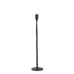Casa si Gradina - Decoratiuni - Aromaterapie si lumanari - Lumanari si candele - Sfesnic lumanare metal negru Tehri 10.5x50 cm - Infinity.ro