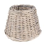 Casa si Gradina - Corpuri si surse de iluminat - Accesorii corpuri de iluminat - Abajur veioza rattan maro 20x15 cm - Infinity.ro