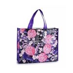 Fashion, accesorii si bijuterii - Femei - Accesorii femei - Genti si rucsacuri femei - Sacosa cumparaturi poliester multicolor decor Floral II 45x12x55H - Infinity.ro
