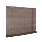 Casa si Gradina - Textile si covoare - Rulouri si jaluzele - Jaluzea tip rulou din bambus maro Dora 150 cm x 260 h - Infinity.ro