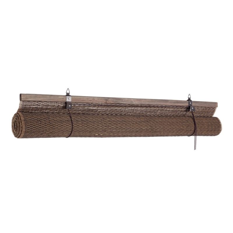 Casa si Gradina - Textile si covoare - Rulouri si jaluzele - Jaluzea tip rulou din bambus maro Dora 150 cm x 260 h - Infinity.ro