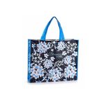 Fashion, accesorii si bijuterii - Femei - Accesorii femei - Genti si rucsacuri femei - Sacosa cumparaturi poliester multicolor decor Floral 45x12x55H - Infinity.ro