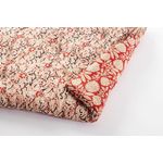Casa si Gradina - Textile si covoare - Perne si pilote - Perne decorative - Perna podea bumbac rosu crem Lorient 60x120 cm - Infinity.ro