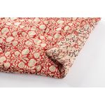 Casa si Gradina - Textile si covoare - Perne si pilote - Perne decorative - Perna podea bumbac rosu crem Lorient 60x120 cm - Infinity.ro