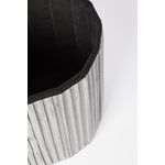 Casa si Gradina - Mobilier - Scaune si fotolii - Tabureti - Taburet catifea gri Jocelyn 38x38x38 cm - Infinity.ro