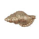 Casa si Gradina - Mobilier - Feronerie si accesorii mobila - Maner mobilier polirasina aurie Scoica 8x4x8 cm - Infinity.ro