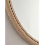 Casa si Gradina - Decoratiuni - Oglinzi - Oglinda perete ratan artificial natur Mozambico 56 cm - Infinity.ro