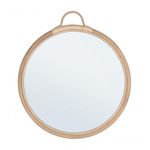 Casa si Gradina - Decoratiuni - Oglinzi - Oglinda perete ratan artificial natur Mozambico 56 cm - Infinity.ro