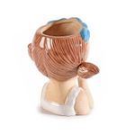 Casa si Gradina - Decoratiuni - Obiecte decorative - Vaze si boluri decorative - Vaza flori polirasina multicolora Fetita II 8,5 x 8 x 13 H - Infinity.ro