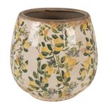 Casa si Gradina - Gradinarit si plante - Plante si ghivece - Ghivece si suporturi - Ghiveci flori ceramica multicolora Lamai 18x17 cm - Infinity.ro