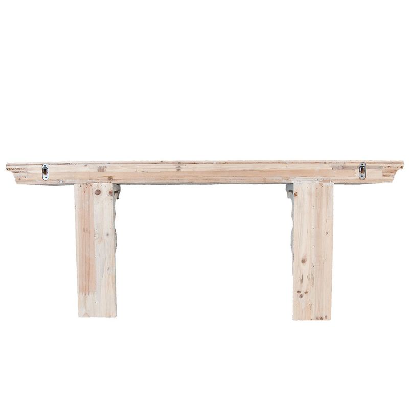 Casa si Gradina - Mobilier - Biblioteci si rafturi - Etajere - Etajera lemn alb antichizat 100x23x41 cm - Infinity.ro