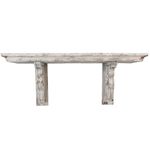 Casa si Gradina - Mobilier - Biblioteci si rafturi - Etajere - Etajera lemn alb antichizat 100x23x41 cm - Infinity.ro
