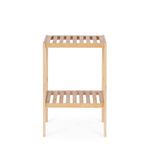 Casa si Gradina - Mobilier - Biblioteci si rafturi - Rafturi - Raft bambus natur Cayden 33x33x50 cm - Infinity.ro