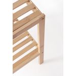 Casa si Gradina - Mobilier - Biblioteci si rafturi - Rafturi - Raft bambus natur Cayden 33x33x50 cm - Infinity.ro