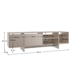 Casa si Gradina - Mobilier - Comode si corpuri - Comode - Comoda TV, casmir, Stando 170x40x47.5cm - Infinity.ro