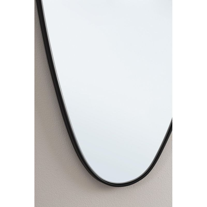 Casa si Gradina - Decoratiuni - Oglinzi - Oglinda perete rama otel negru Asteroid 56x1.5x130 cm - Infinity.ro