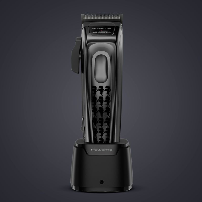 Ingrijire personala si Cosmetice - Aparate si accesorii ingrijire personala - Aparate de ras si tuns - Aparate de tuns - Aparat de tuns Rowenta x Karl Lagerfeld Barber Experience TN155LE0, 6500 rpm, autonomie 150 min, 6 piepteni ficsi, 6 - Infinity.ro