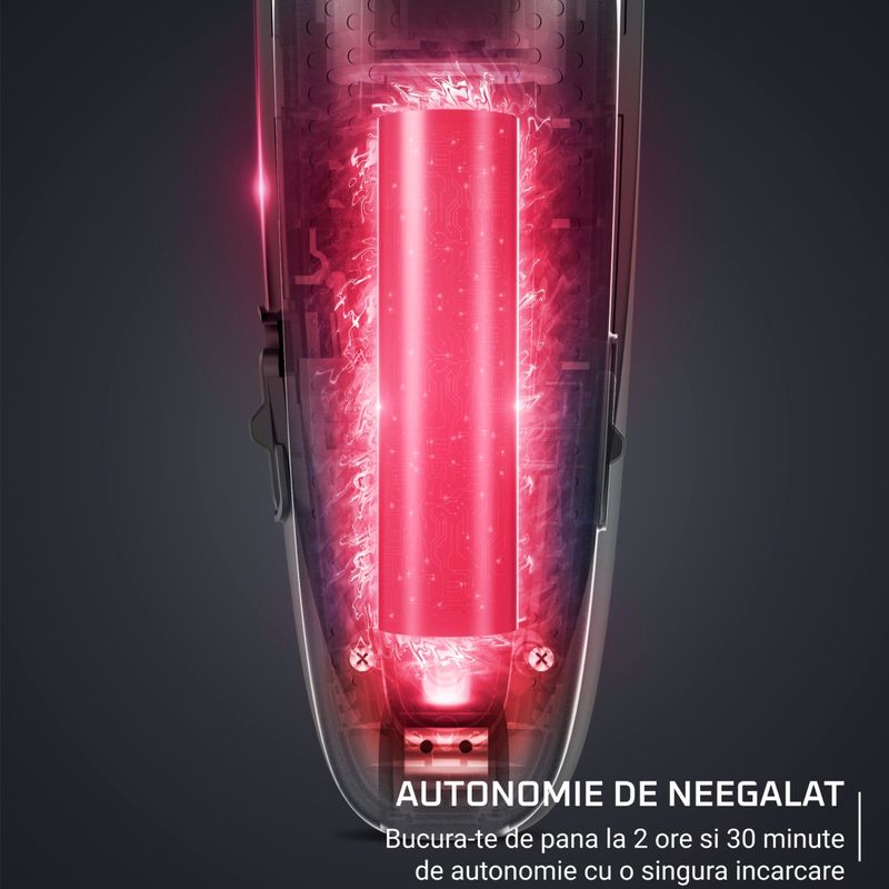 Ingrijire personala si Cosmetice - Aparate si accesorii ingrijire personala - Aparate de ras si tuns - Aparate de tuns - Aparat de tuns Rowenta x Karl Lagerfeld Barber Experience TN155LE0, 6500 rpm, autonomie 150 min, 6 piepteni ficsi, 6 - Infinity.ro