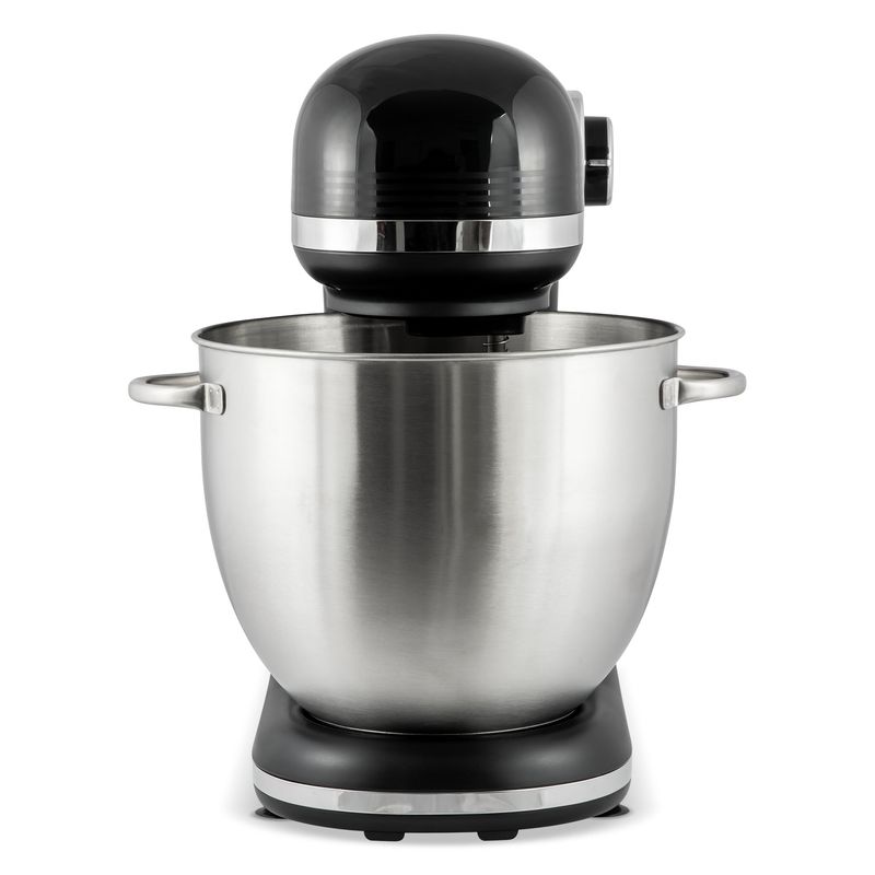 Electronice si Electrocasnice - Electrocasnice bucatarie - Mixere, tocatoare si roboti de bucatarie - Mixere - Mixer planetar Zass ZPSM 11, 7 L, 1500 W, 12 viteze, bol inox, functie Puls, Negru - Infinity.ro