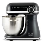 Electronice si Electrocasnice - Electrocasnice bucatarie - Mixere, tocatoare si roboti de bucatarie - Mixere - Mixer planetar Zass ZPSM 11, 7 L, 1500 W, 12 viteze, bol inox, functie Puls, Negru - Infinity.ro