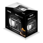 Electronice si Electrocasnice - Electrocasnice bucatarie - Mixere, tocatoare si roboti de bucatarie - Mixere - Mixer planetar Zass ZPSM 11, 7 L, 1500 W, 12 viteze, bol inox, functie Puls, Negru - Infinity.ro