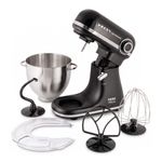 Electronice si Electrocasnice - Electrocasnice bucatarie - Mixere, tocatoare si roboti de bucatarie - Mixere - Mixer planetar Zass ZPSM 11, 7 L, 1500 W, 12 viteze, bol inox, functie Puls, Negru - Infinity.ro