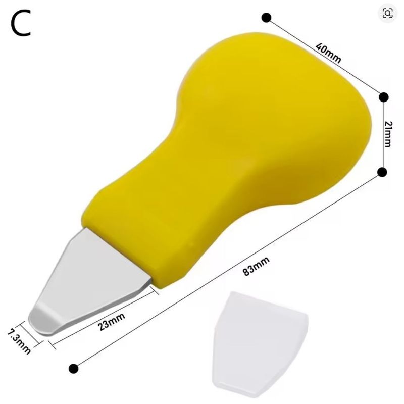 Auto si Moto - Reparatii si depanare - Scule auto - Scule si truse auto - Set 4 unelte desfacere carcase chei auto Techstar, lame metalice pentru telecomenzi si chei tip briceag, maner ergonomic - Infinity.ro