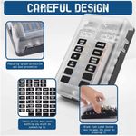 Auto si Moto - Reparatii si depanare - Scule auto - Scule si truse auto - Cutie sigurante auto Techstar, 12 circuite, 12-24V, max. 100A, LED avertizare, 24 sigurante incluse, auto, rulota, barca - Infinity.ro