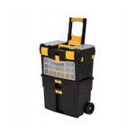 Casa si Gradina - Constructii - Depozitare, transport si protectie - Organizatoare si cutii scule - Carucior de scule cu 3 compartimente si organizer KraftDele KD1075, mobil pentru atelier, garaj si interventii rapide - Infinity.ro