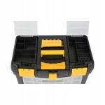 Casa si Gradina - Constructii - Depozitare, transport si protectie - Organizatoare si cutii scule - Carucior de scule cu 3 compartimente si organizer KraftDele KD1075, mobil pentru atelier, garaj si interventii rapide - Infinity.ro