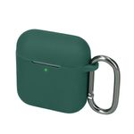 TV, Audio-Video si Foto - Portabile audio - Casti audio - Husa casti Kwmobile pentru Marshall Minor IV, Minor 4, protectie la zgarieturi, Silicon, verde - Infinity.ro