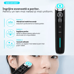 Ingrijire personala si Cosmetice - Aparate si accesorii ingrijire personala - Aparate cosmetice - Aparate intretinere si ingrijire corporala - Aparat pentru tratament facial Lumi Booster 4D, si 4 moduri, Microcurenti EMS, Booster, Air Shot, Derma Shot - Infinity.ro