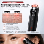 Ingrijire personala si Cosmetice - Aparate si accesorii ingrijire personala - Aparate cosmetice - Aparate intretinere si ingrijire corporala - Aparat pentru tratament facial Lumi Booster 4D, si 4 moduri, Microcurenti EMS, Booster, Air Shot, Derma Shot - Infinity.ro