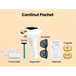 Ingrijire personala si Cosmetice - Aparate si accesorii ingrijire personala - Epilatoare si accesorii - Epilatoare - Epilator IPL, 9 Niveluri, Moduri HR/SC/RA,Capete Magnetice,Tehnologie de Racire,999.999 Impulsuri,Epilare Fara Durere - Infinity.ro