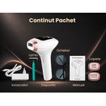 Ingrijire personala si Cosmetice - Aparate si accesorii ingrijire personala - Epilatoare si accesorii - Epilatoare - Epilator IPL , 9 Niveluri ,Moduri HR/SC/RA,Capete Magnetice,Tehnologie de Racire ,999.999 Impulsuri,Epilare Fara Durere - Infinity.ro