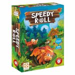 Jucarii, Copii si Bebe - Jucarii si jocuri - Jocuri si puzzle - Jocuri de societate - Joc de Societate Speedy Roll Piatnik, Mingiuta Pufoasa cu Scai, Tabla Modulabila, Competitiv si Cooperativ, 1-4 Jucatori - Infinity.ro