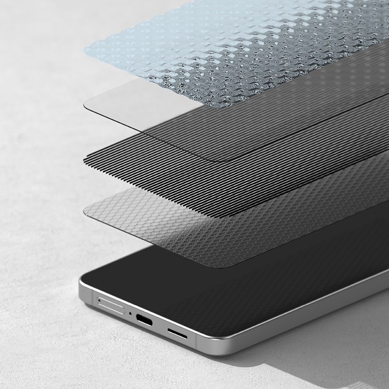 Laptop, Telefoane si Tablete - Telefoane mobile si accesorii - Accesorii Telefoane - Folii protectie telefoane - Folie pentru Samsung Galaxy S26 Plus (set 2) - Ringke Easy Slide Tempered Glass - Privacy - Infinity.ro