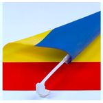 Sport si Outdoor - Sporturi de echipa - Fotbal - Fan shop fotbal - Set 120 Steaguri auto Romania cu stema si suport de prins pe geamul masinii - Infinity.ro