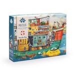 Jucarii, Copii si Bebe - Jucarii si jocuri - Jocuri si puzzle - Puzzle - Puzzle de observatie Sub apa 200 Piese cu poster si lupa Moulin Roty - Infinity.ro