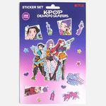 Carti si Birotica - Rechizite - Abtibilduri - Set 200 Autocolante K-POP Demon Hunters, 4 Foi Decorativ - Infinity.ro
