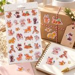 Carti si Birotica - Rechizite - Abtibilduri - Autocolante 3D cu Pisici si Caini cu Confetti, Set Decorativ pentru Copii - Infinity.ro