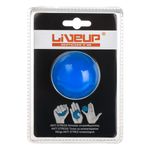 Sport si Outdoor - Fitness - Accesorii fitness - Mingi de fitness - Minge anti stres albastra de 5 cm, material flexibil pentru relaxare - Infinity.ro