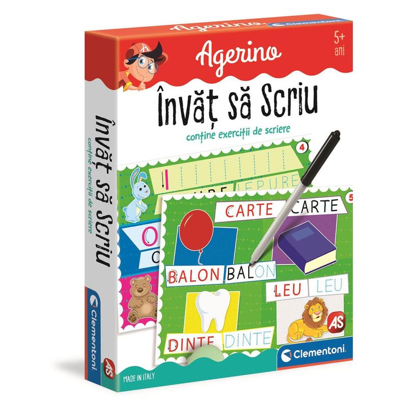 Jucarii, Copii si Bebe - Jucarii si jocuri - Jucarii si jocuri educative - Jocuri si jucarii educative - Joc educativ progresiv pentru scriere multicolor pentru copii de 5 ani+ - Infinity.ro