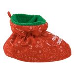 Fashion, accesorii si bijuterii - Copii - Incaltaminte copii - Botosei copii - Botosei de Craciun Rosii pentru Bebelusi - My 1st Christmas - Infinity.ro