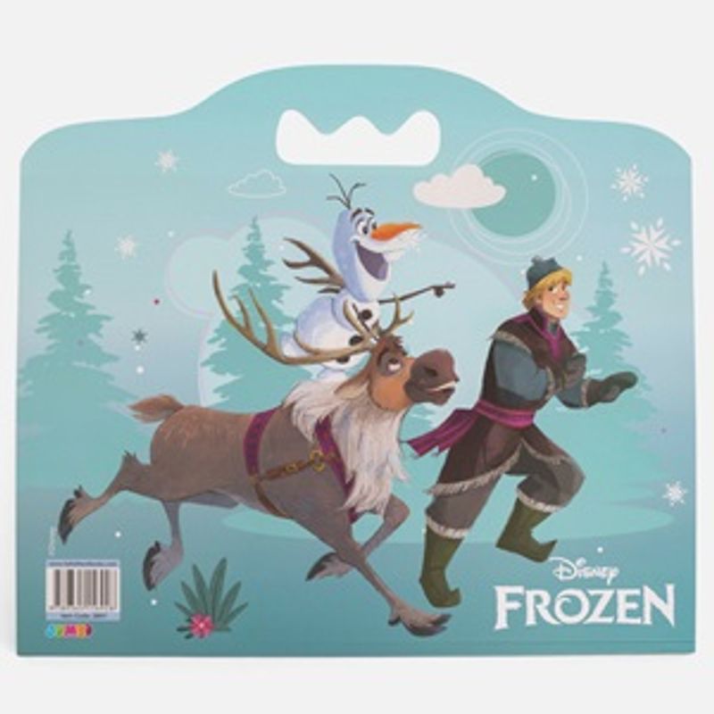 Carti si Birotica - Rechizite - Pictura si desen - Blocuri desen - Bloc de colorat cu maner Frozen II, 16 file, 35x30,5 cm - Infinity.ro
