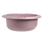 Market - Curatenie si intretinere casa - Produse menaj - Galeti si ligheane - Lighean Rotund din Plastic Roz cu Manere Integrate - Infinity.ro