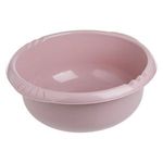 Market - Curatenie si intretinere casa - Produse menaj - Galeti si ligheane - Lighean Rotund din Plastic Roz cu Manere Integrate - Infinity.ro